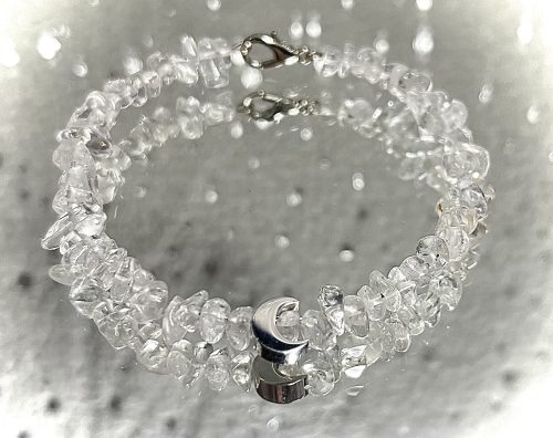 Kryształ Górski – koralik księżyc